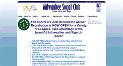 Desktop Screenshot of milwaukeesocialclub.com